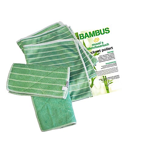 Muxel´s Reinigung Bambus Tuch Set Putzlappen - 2