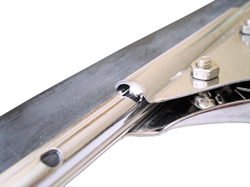 GBPro Edelstahl Fensterwischer, Abzieher (fensterabzieher) mit Gummilippe 35cm - 7