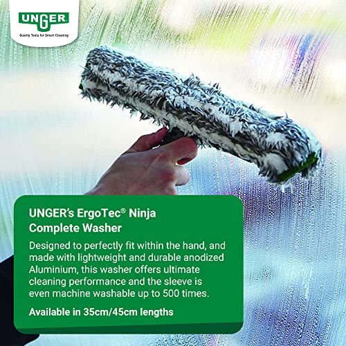 UNGER ErgoTec® NINJA StripPac komplett 35 cm Komplett mit Ninja Bezug und Alu-Träger - 4