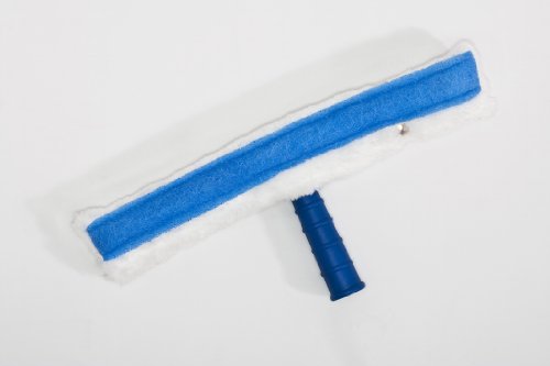 ALCLEAR 960008 Profi-Fenster-Set enthält Einwascher und Abziehgummi mit Griff, Ultra-Microfaser Fenstertuch 40 x 45 cm, 3-teilig - 3