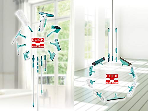 Leifheit 51003 Fenstersauger Dry und Clean mit Stiel/Einwascher, Plastik, weiß, 23 x 10 x 47.5 cm - 7