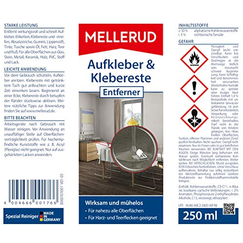 MELLERUD Aufkleber und Klebereste Entferner 250 ml 2001001766 - 3