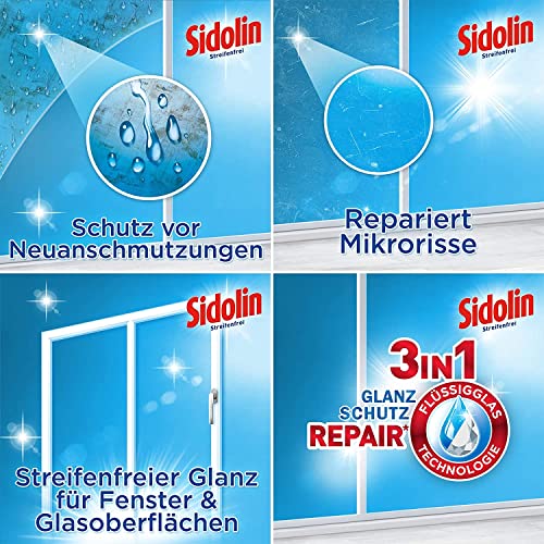 Sidolin Cristal Nachfüllpack, 4er Pack (4 x 250 ml) - 5