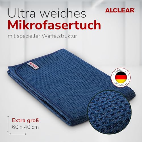 2er Set ALCLEAR Microfasertuch Trockenwunder – 60×40 cm - 2