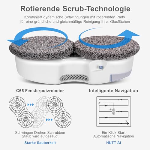 HUTT C65 Fensterputzroboter mit Sprühfunktion - 2