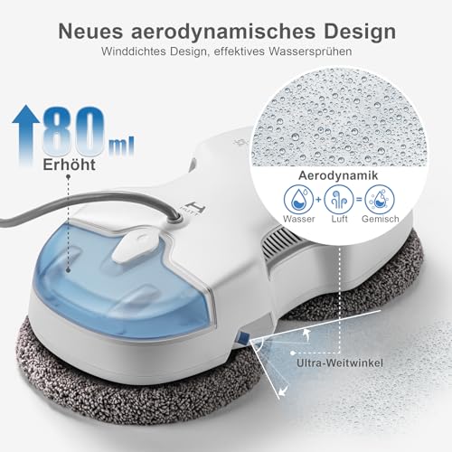 HUTT C65 Fensterputzroboter mit Sprühfunktion - 3