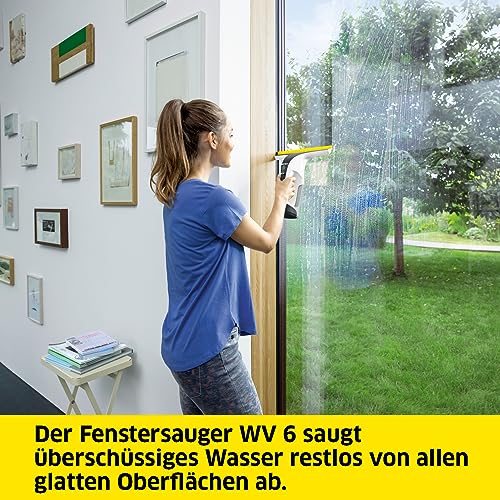 Kärcher Akku-Fenstersauger WV 6 Plus mit 100 min Laufzeit - 2