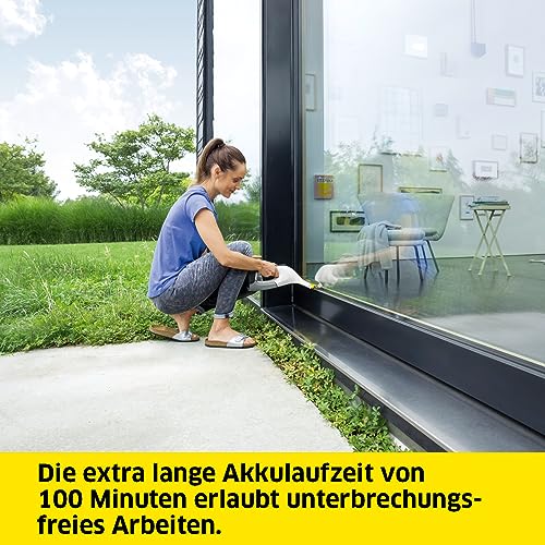 Kärcher Akku-Fenstersauger WV 6 Plus mit 100 min Laufzeit - 3