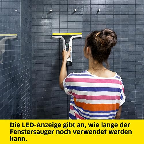 Kärcher Akku-Fenstersauger WV 6 Plus mit 100 min Laufzeit - 4