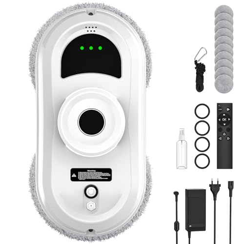 Fensterputzroboter mit 5600 Pa Saugleistung