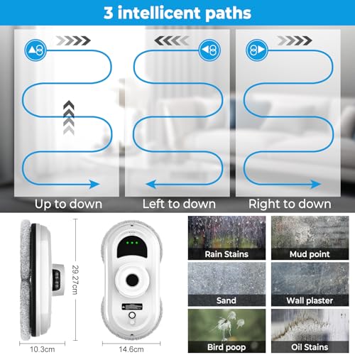 Fensterputzroboter mit 5600 Pa Saugleistung - 3
