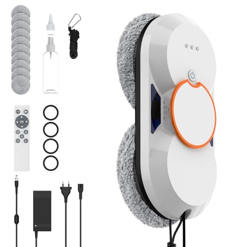 5600 Pa Fensterputzroboter mit Doppel-Sprühfunktion