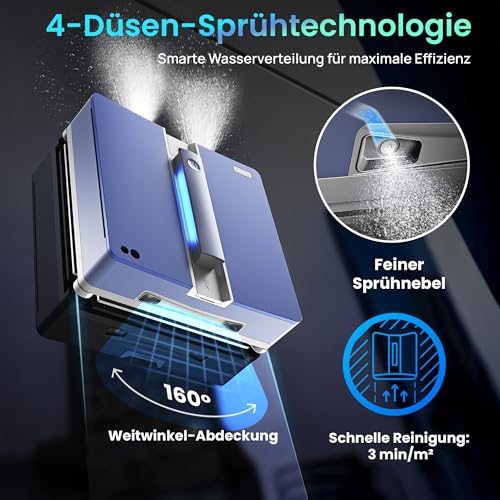 ClevioniQ X9 Pro Fensterputzroboter - 5