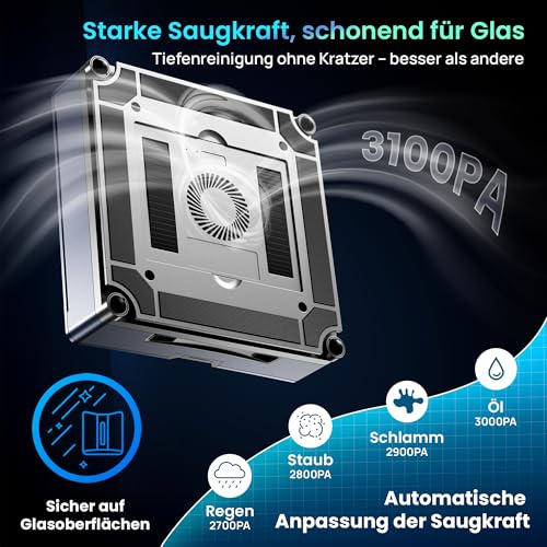 ClevioniQ X9 Pro Fensterputzroboter - 7
