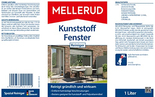 MELLERUD Kunststoff Fenster Reiniger 1,0 L, 2001001544 - 3