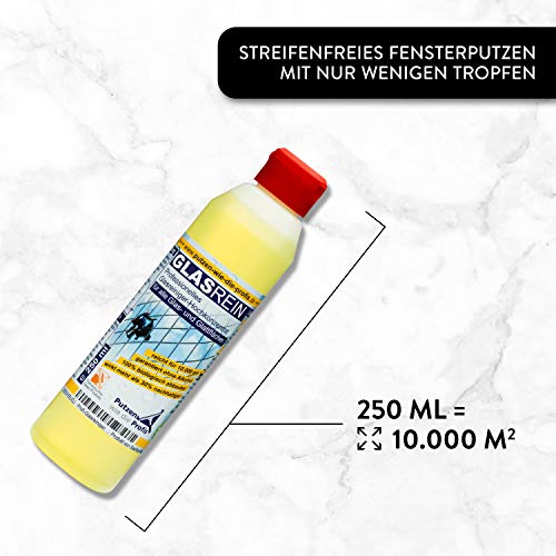 Profi-Glasreiniger Konzentrat, 500 ml | Fensterreiniger mit Lotuseffekt | Für Glatt- und Glasflächen | Tierversuchsfreies, umweltfreundliches Produkt von GlasRein - 3